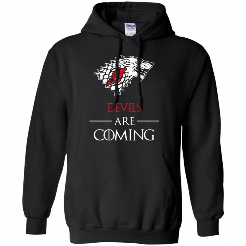 New Jersey Devils stark house are coming funny Game of Thrones shirt Hoodie