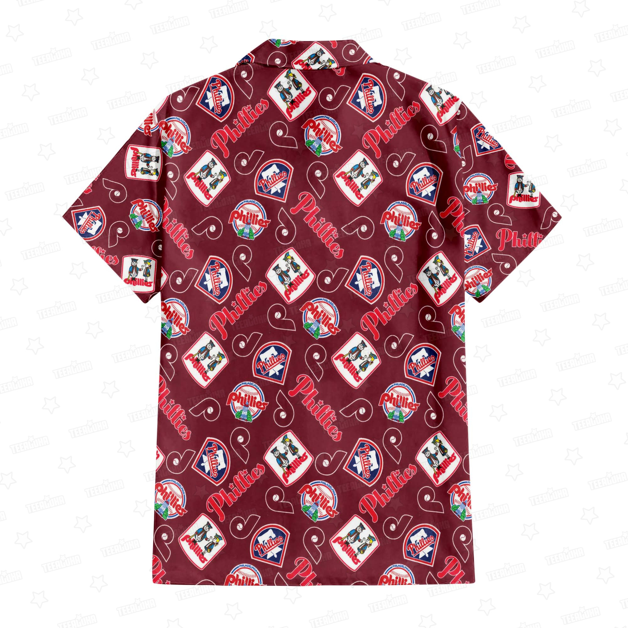 Philadelphia Phillies Fantastic Flock Hawaiian Shirt