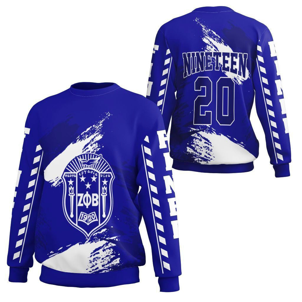 Sorority Sweatshirt – Zeta Phi Beta Nineteen Sweatshirt