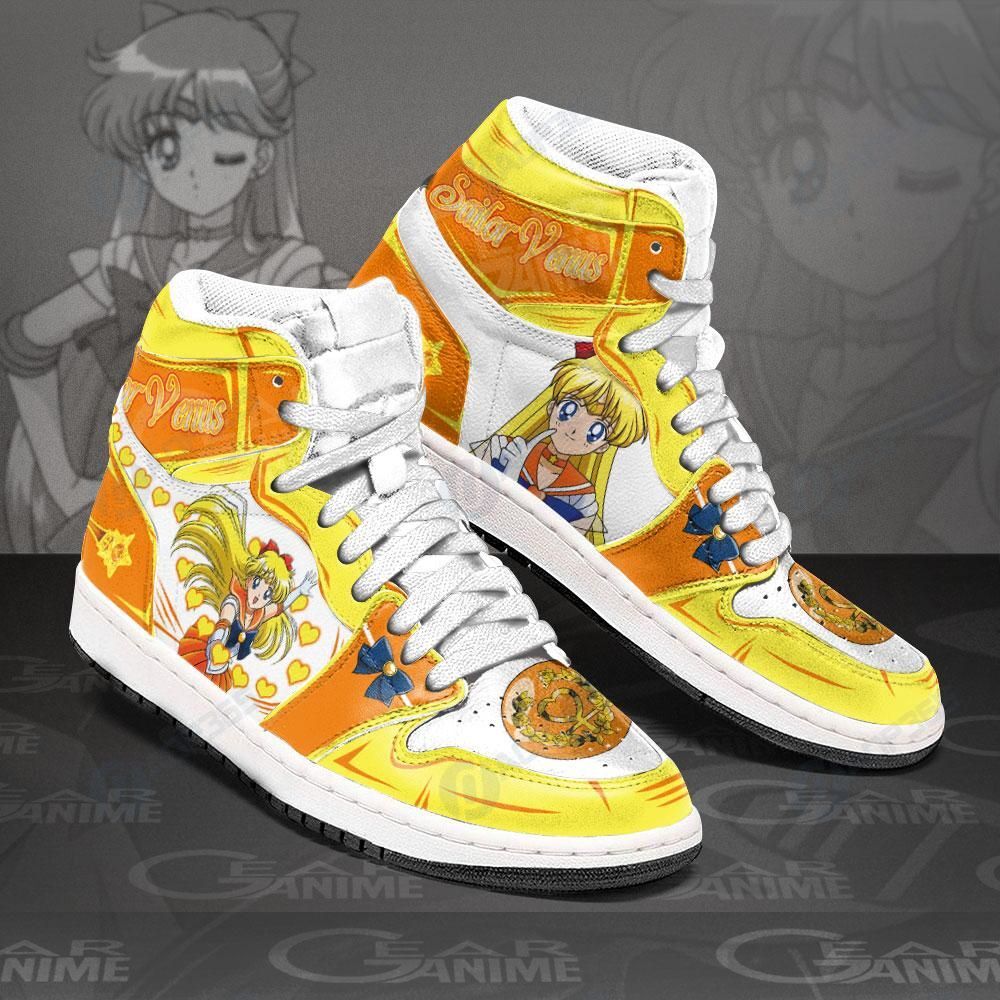 Sailor Venus Sneakers Sailor Moon Anime Shoes Mn11 Air Jordan 13 Shoes Hajd2403453