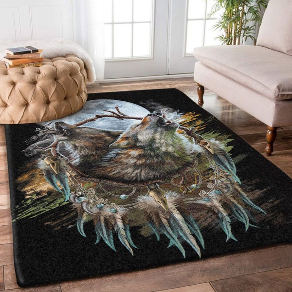 Wolf 19 Area Rug Living Room Rug Home Decor Floor Decor VH3