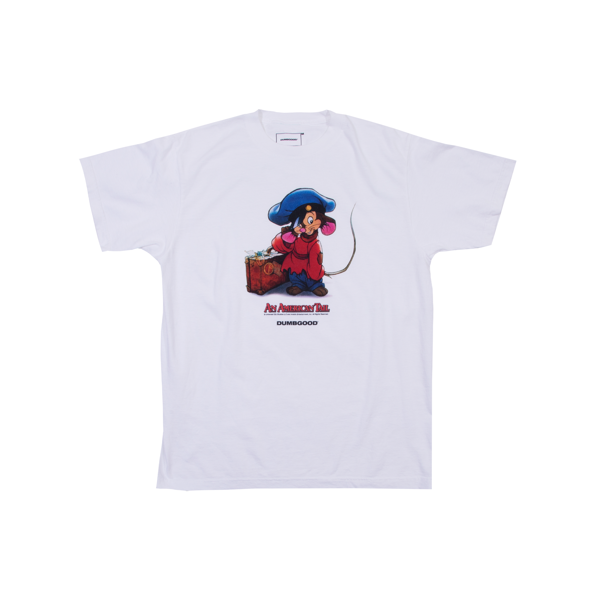 An American Tail Fievel White Tee