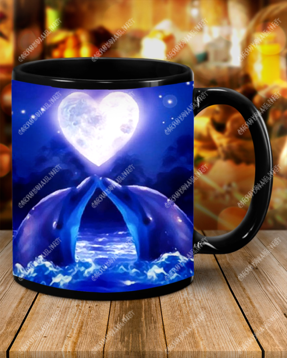 I Dolphinately Love You Mug