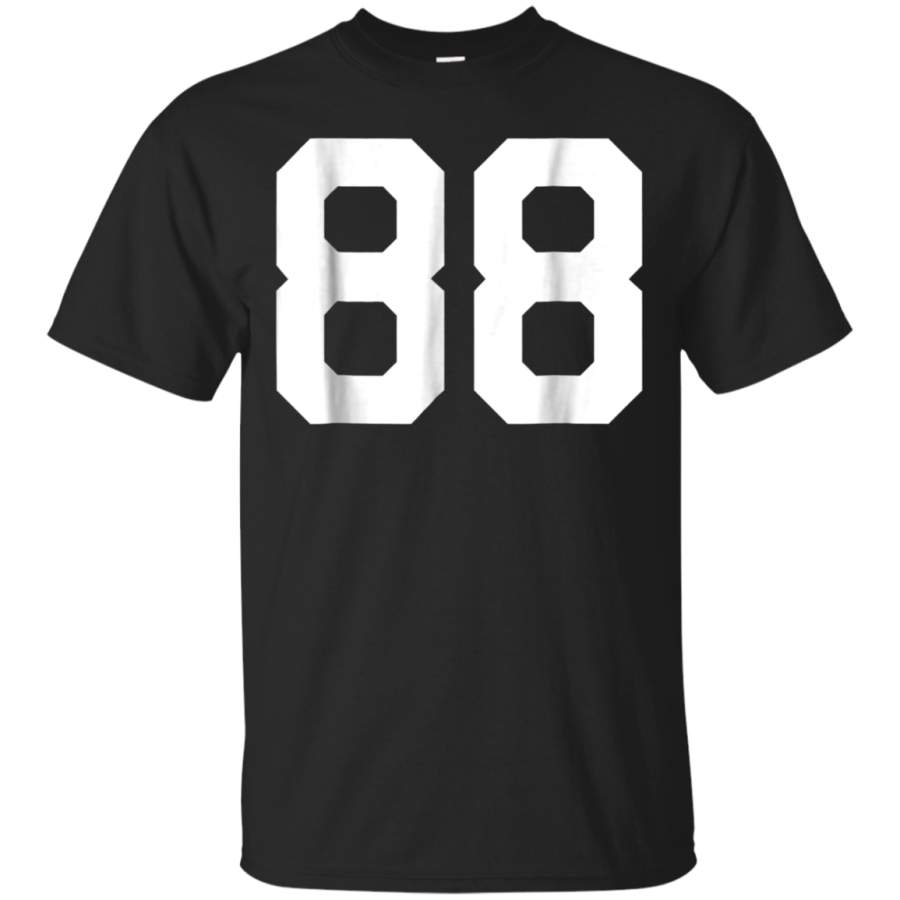 AGR 88 Sports Jersey Number T-Shirt for Team Fan Player Coach