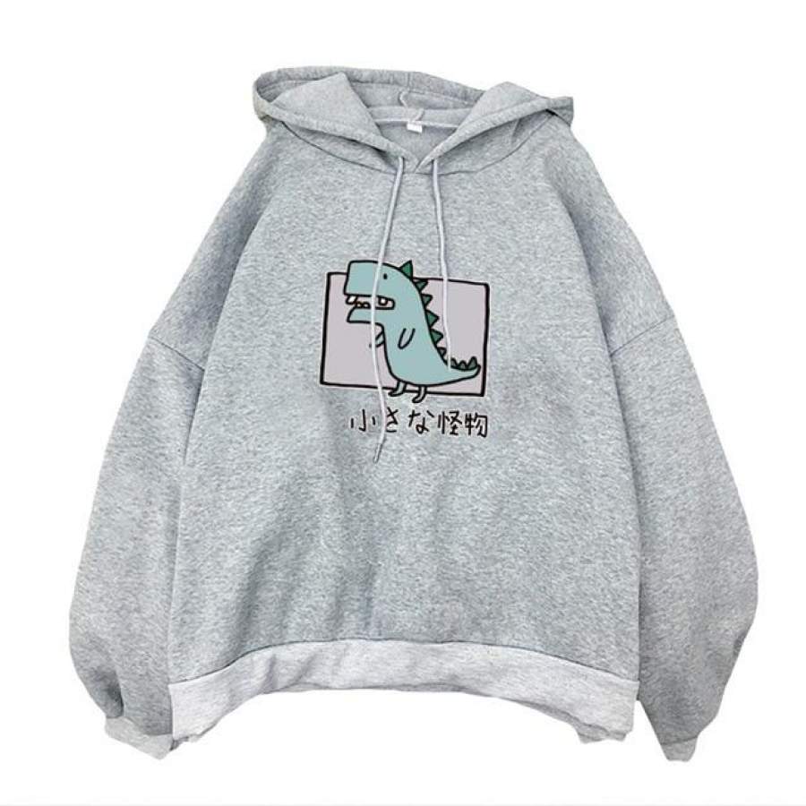 Cartoon Dinosaur Hoodie