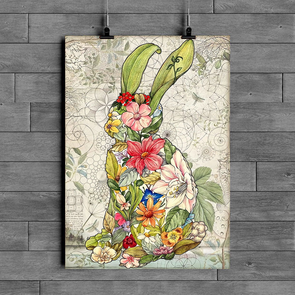 Rabbit Poster Hu171101Pt