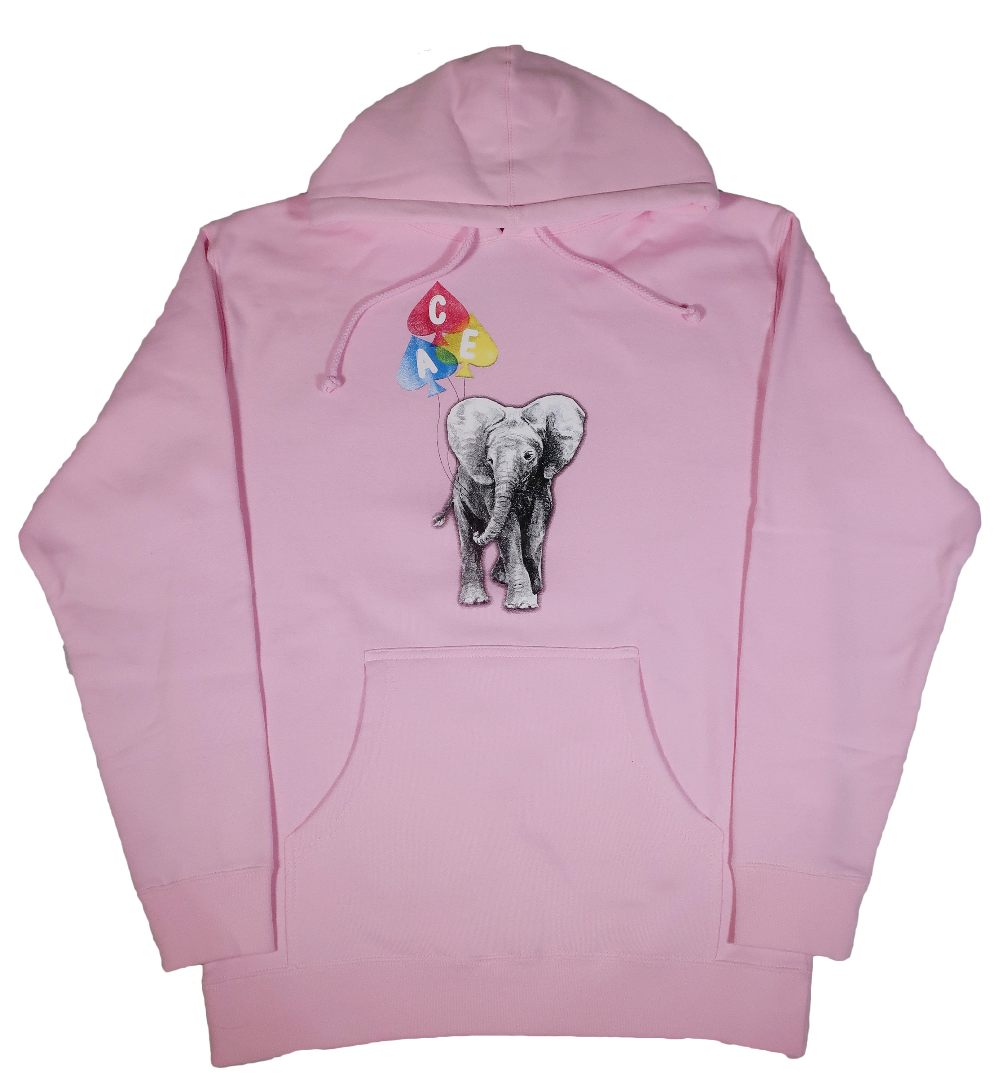 Hoodie – Pink Elephant