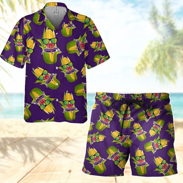 Crown Royal Hawaii Shirt Beach Shorts Set Clothing Clothes For Men Ht