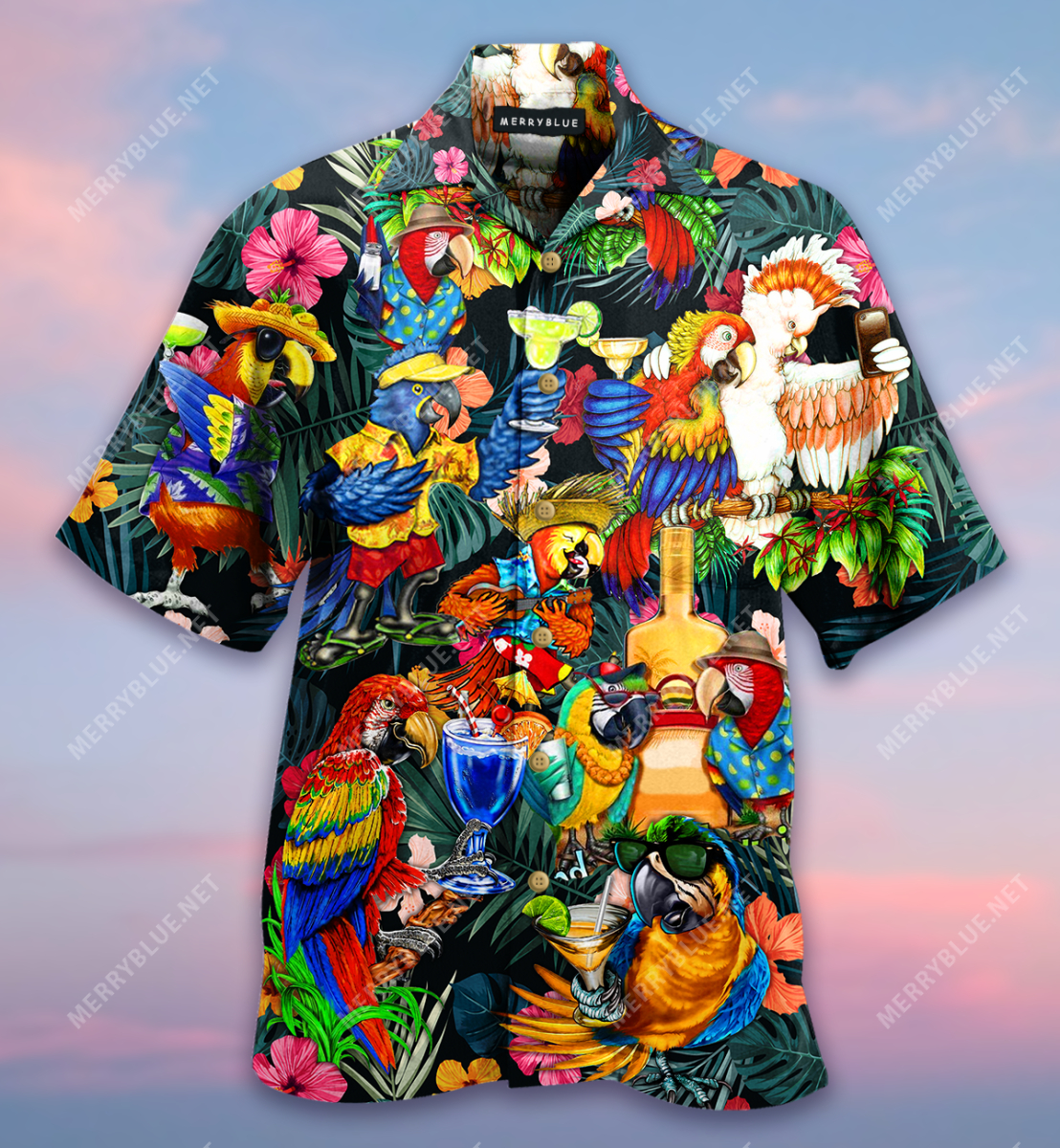 Aloha Parrot Unisex Hawaii Shirt Ha19835