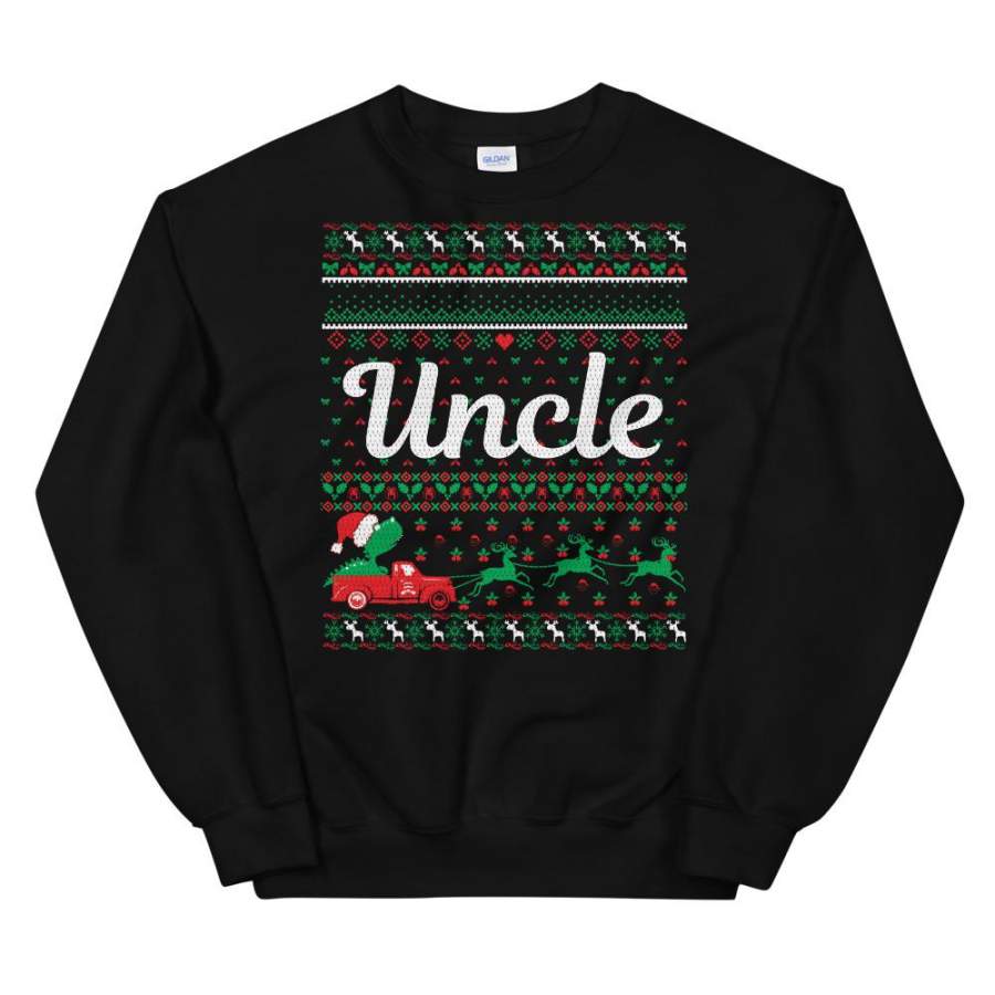 Uncle Christmas Ugly Sweater Party Unisex Sweatshirt