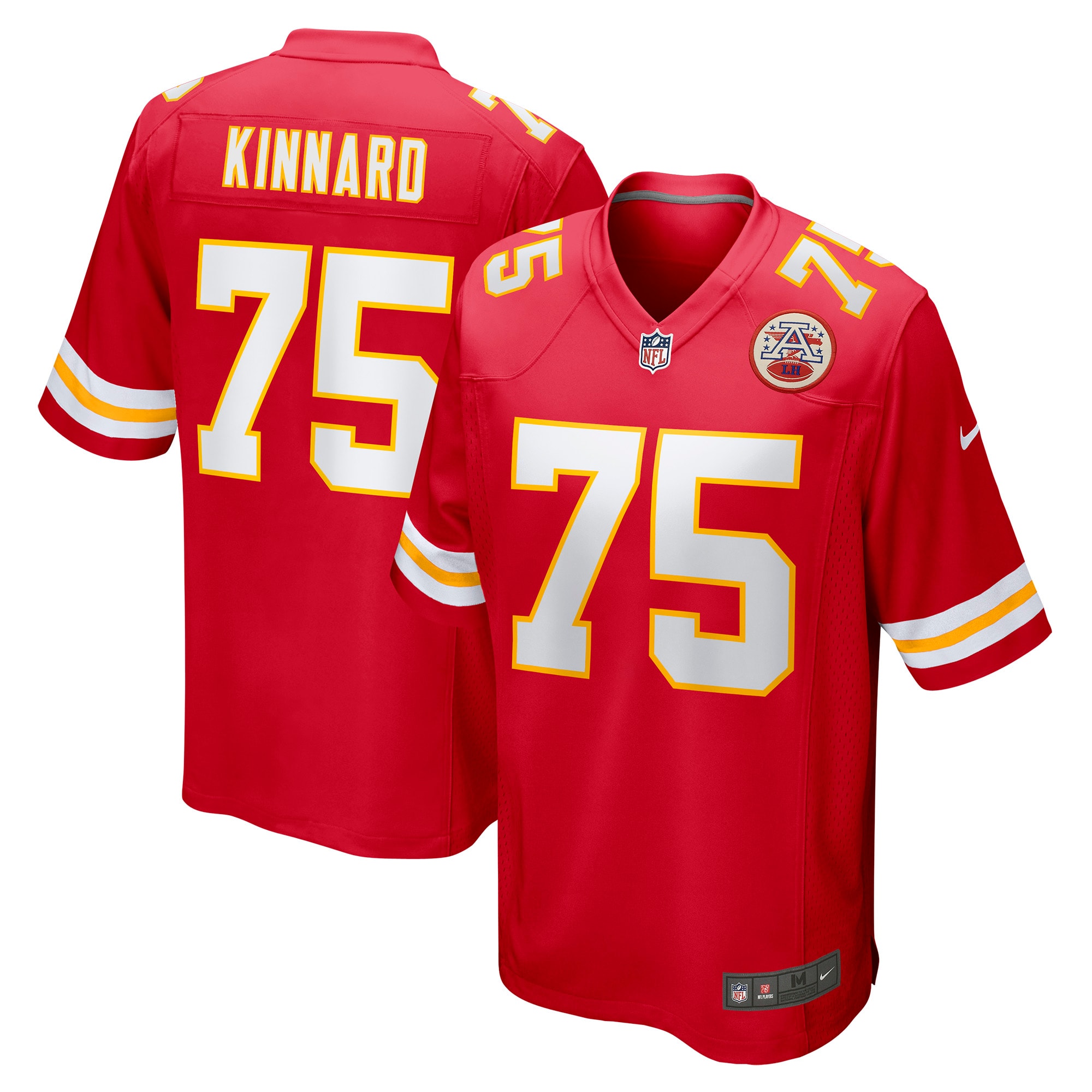 Darian Kinnard Kansas City Chiefs Game Player Jersey – Red