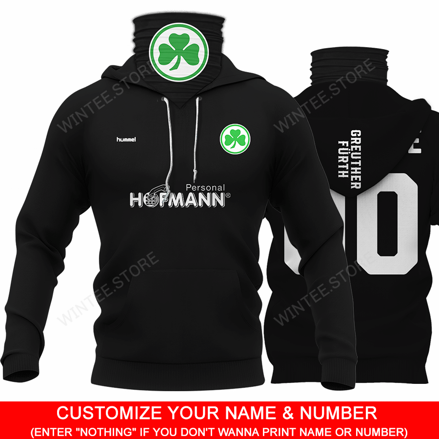 03GreutherFurth001 |HoodieMask| CUSTOMIZE YOUR NAME & NUMBER | HOT SALE 3D PRINTED