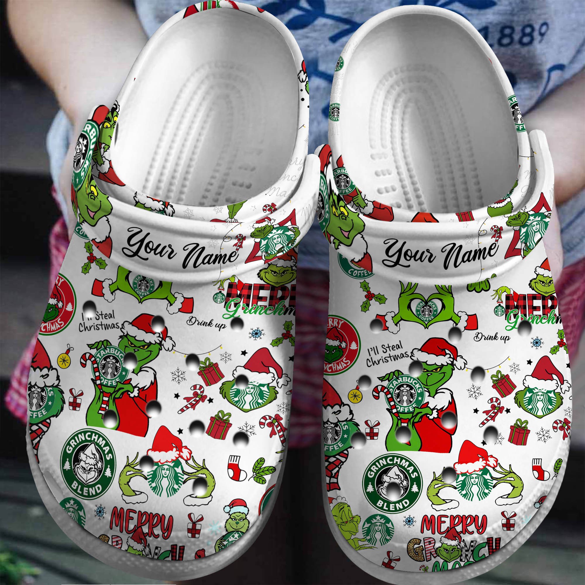 Starbucks Crocs Crocband Clogs Shoes Comfortable For Men Women and Kids