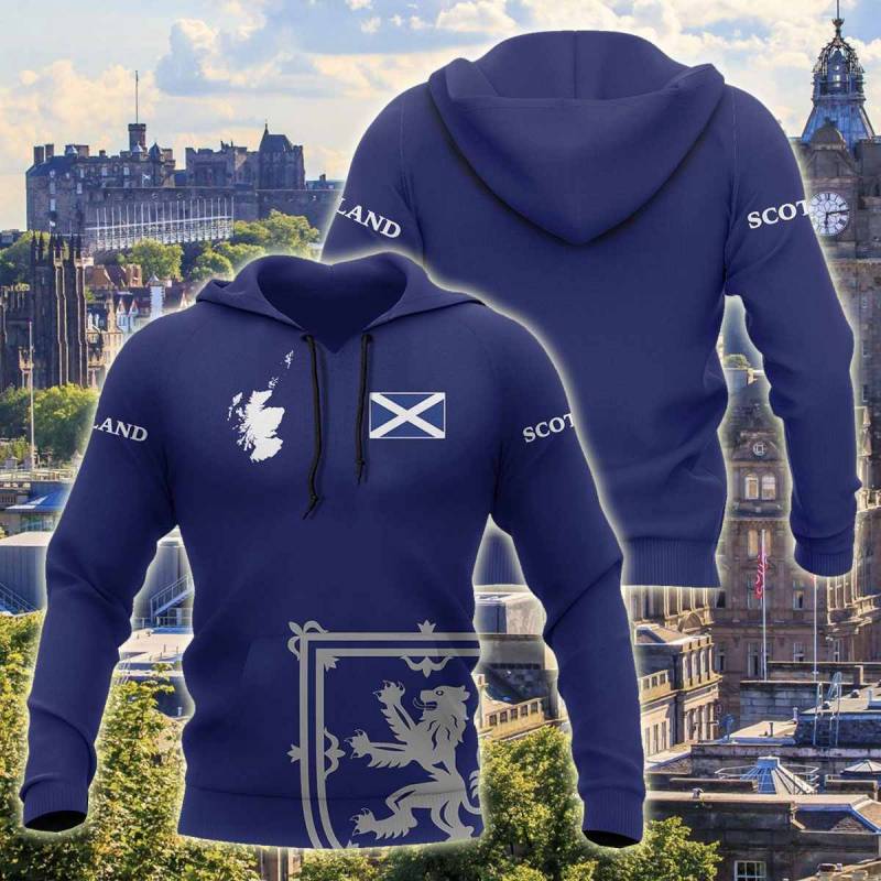 Scottish Lion Special All Over Print Hoodies