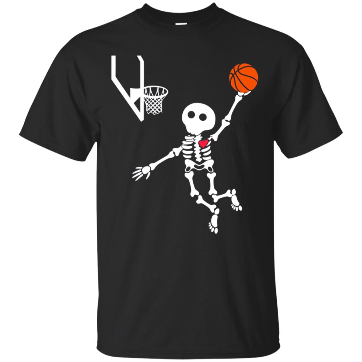 basketball skeleton halloween shirt - July Fashion