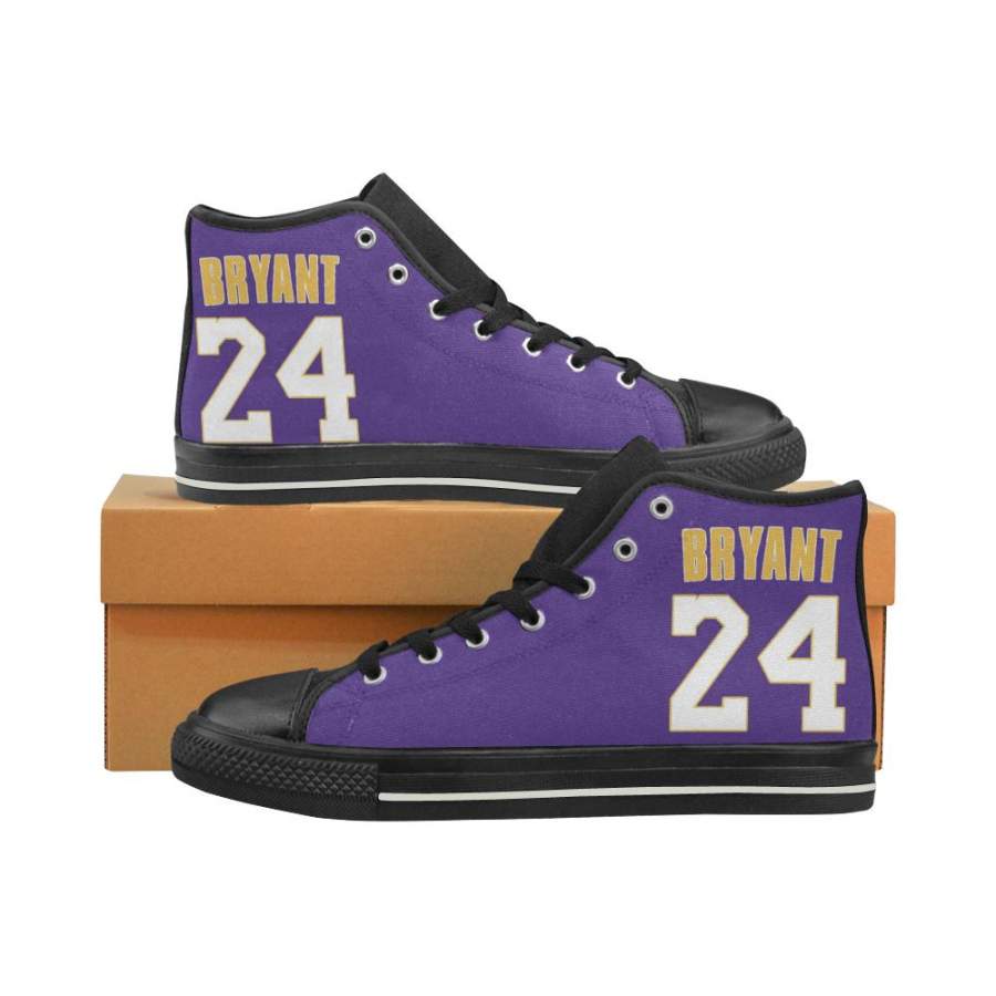 Kobe Bryant High Top Canvas Shoes (for Men)