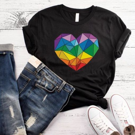 Poly Pride Polyamory T-Shirt, T Shirt Pride Month, Lesbian Shirt