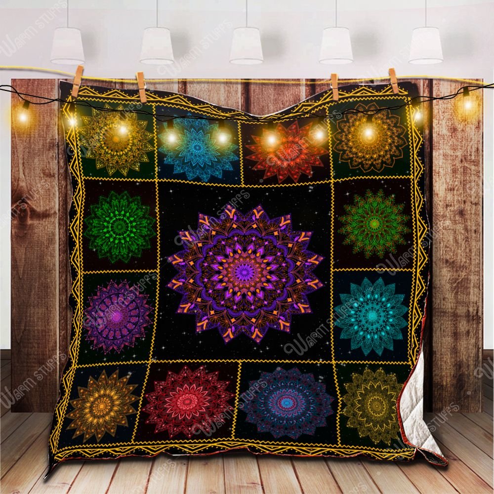 Mandala KP 3D Quilt Blanket 2749