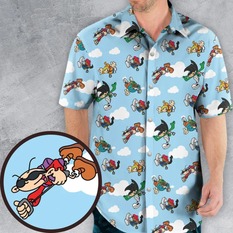 Codename Kid Next Door Characters Hawaiian Shirt