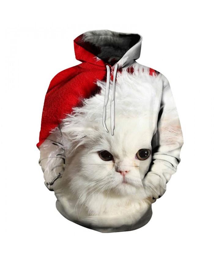 White Kitten Pattern Christmas 3D All Over Print | For Men & Women | Adult | Ho5628