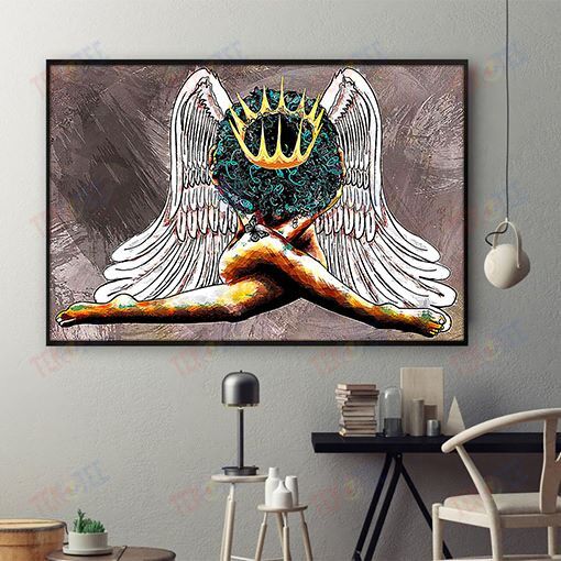 Black African American Canvas Attractive Black Lives Matter Canvas Print Black Girl Wall Black Men Wall Alluring Home Decor Canvas