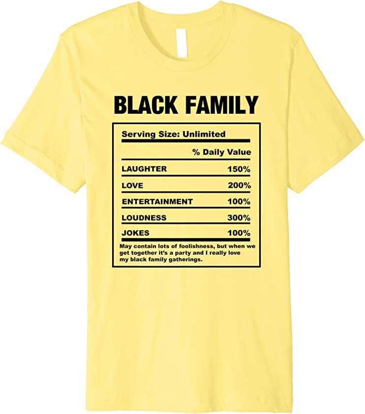 African American Family Matching Thanksgiving / Reunion Premium T-Shirt