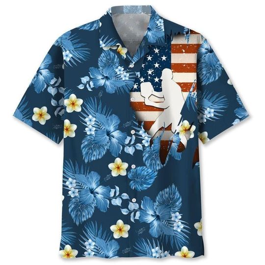 Aloha Pickleball Player Flag Hawaiian Shirt – For Men And Women