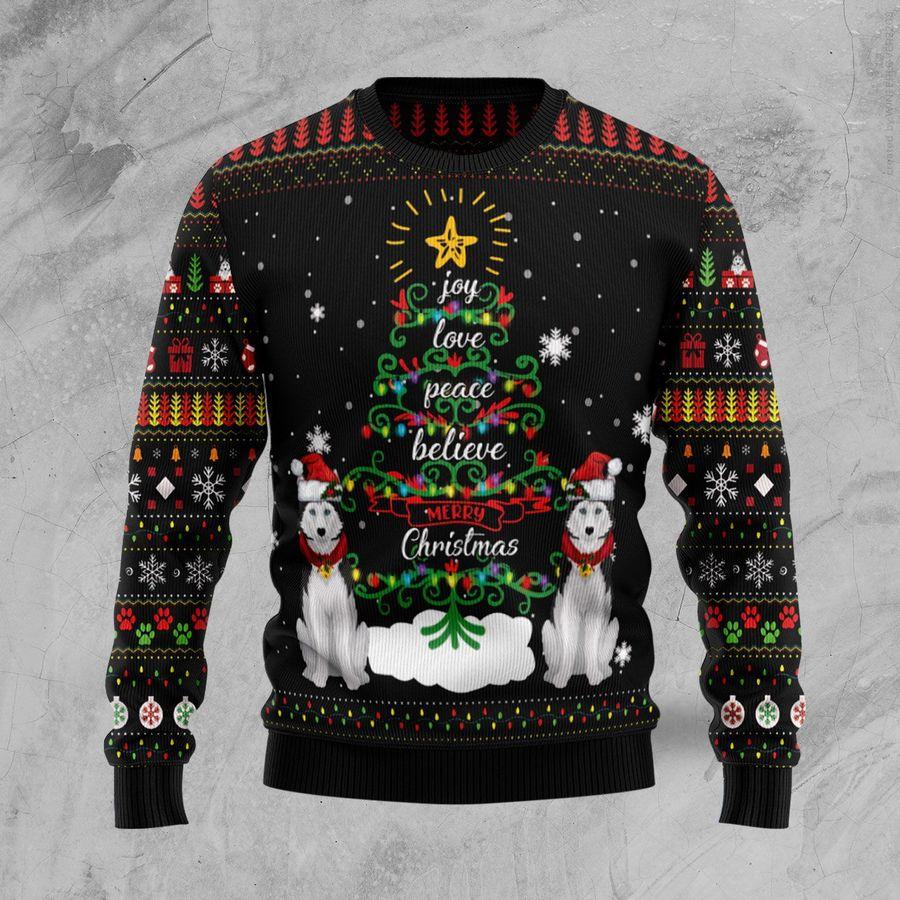 Siberian Husky Christmas Ugly Sweater | Unisex | Full Size | Adult | Colorful | US1779