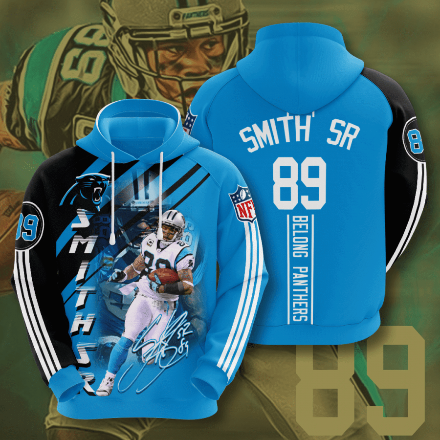 Carolina Panthers Steve Smith Sr 65 Unisex 3D Hoodie Gift For Fans