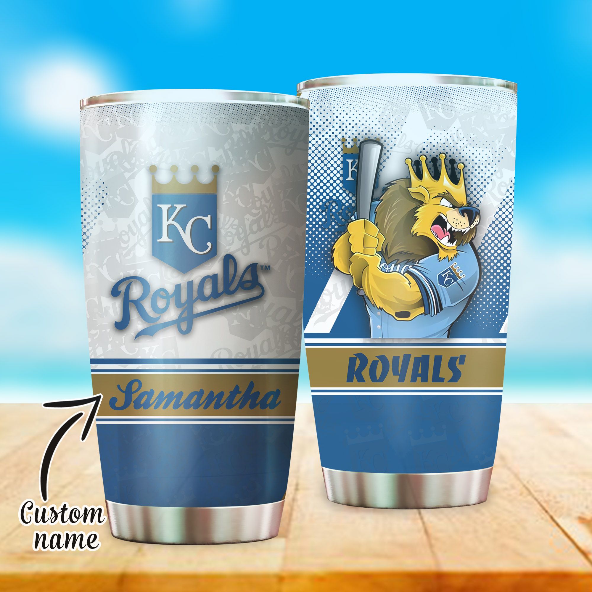 Kansas City Royals Custom Tumbler 202 L1MTH0544