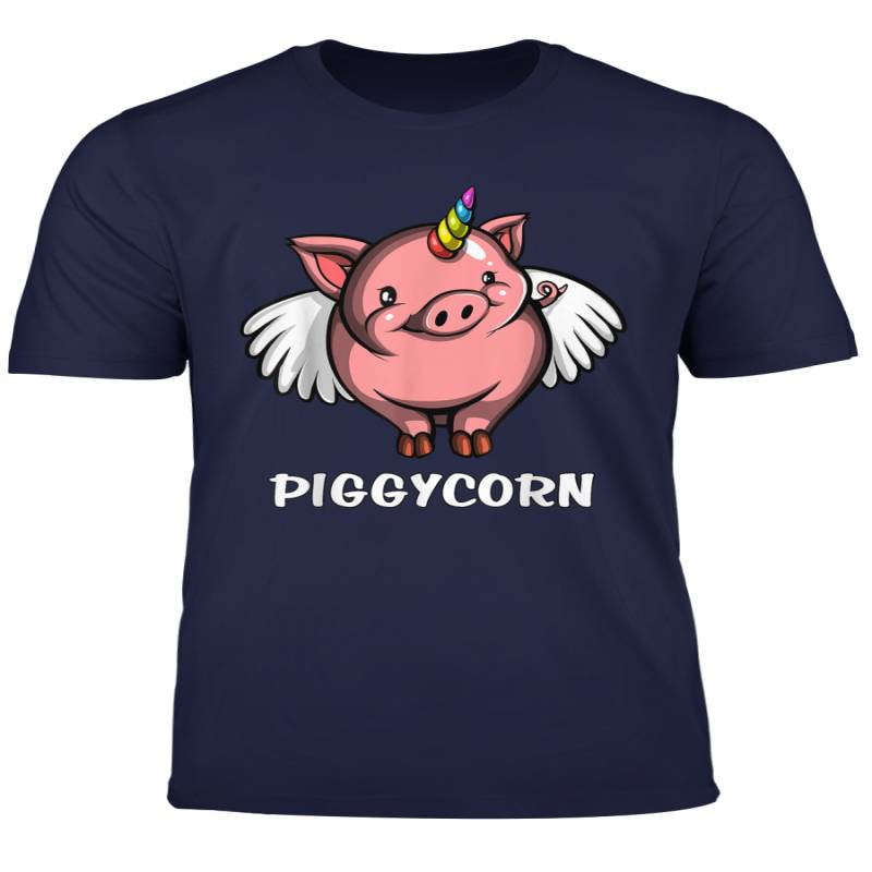 Piggycorn Pig Unicorn Magical Farm Animal Pork Kids Girls T Shirt