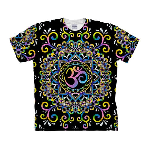 Galaxy Rainbow Mandala T-Shirt