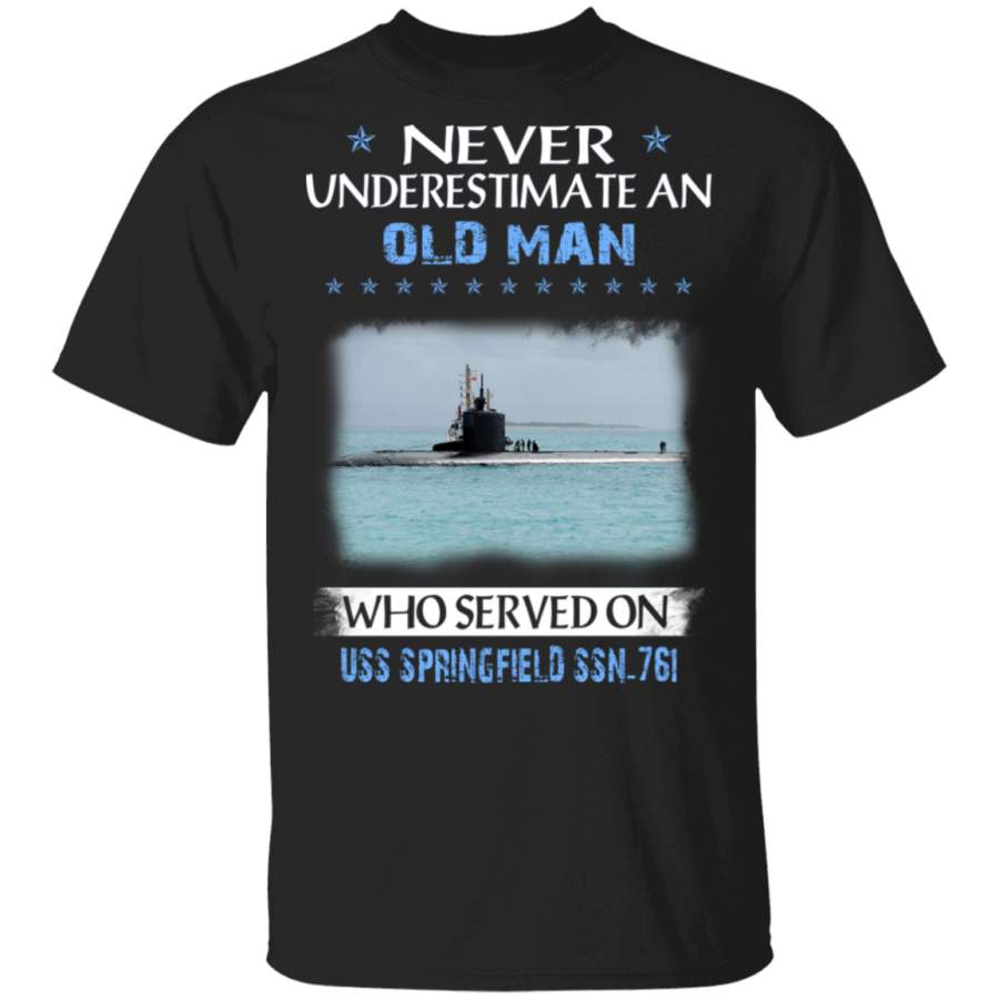 USS Springfield SSN-761 Veterans Day Christmas Gift T-Shirt