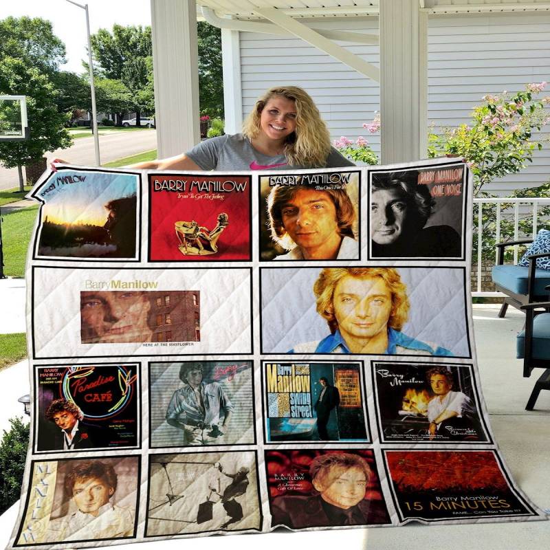 Barry Manilow Quilt Blanket – Plumosu Store