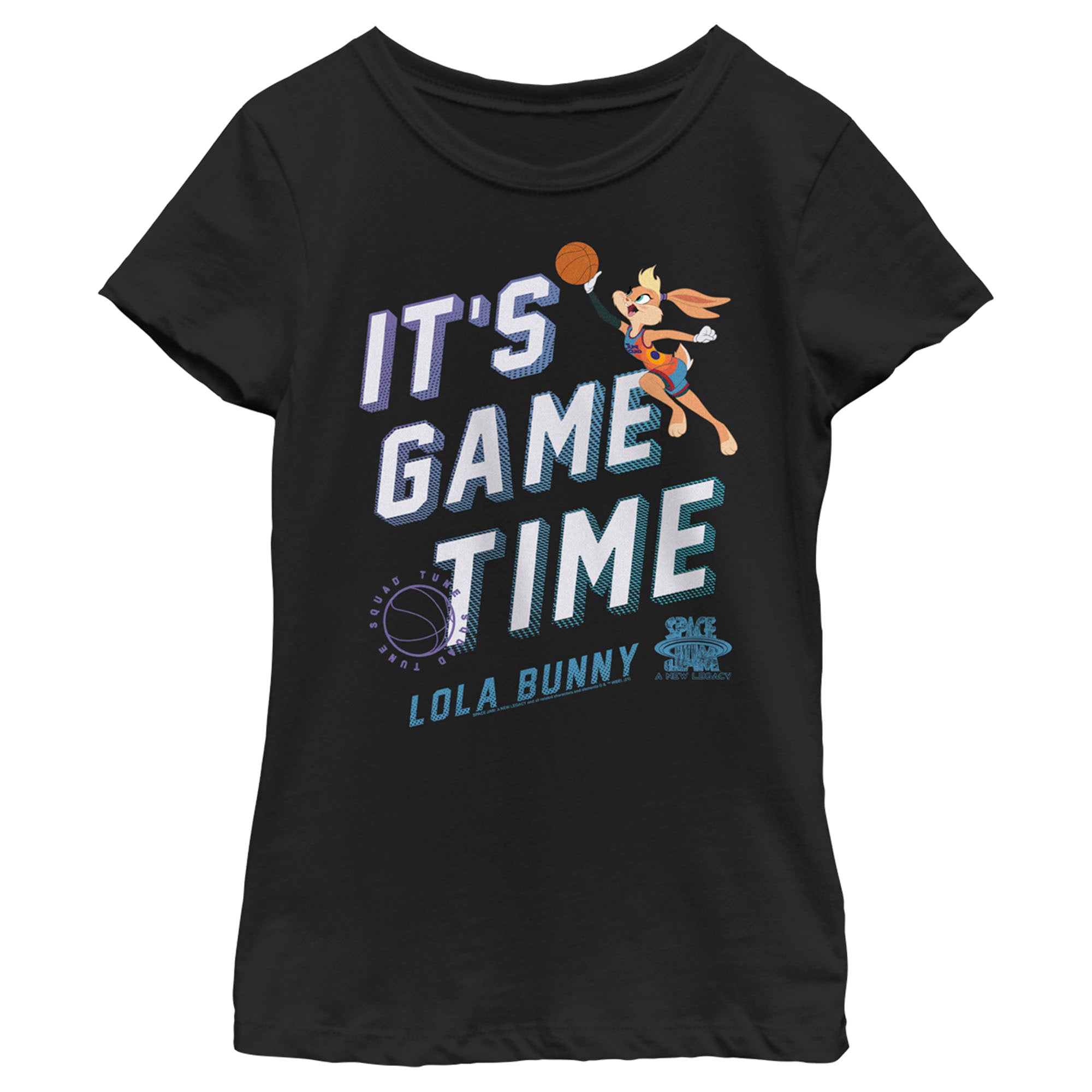 Space Jam: A New Legacy Girl’S Lola Bunny It’S Game Time  T-Shirt