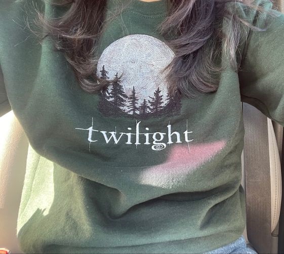 Twilight Movie Robert Pattinson And Kristen Stewart Print Shirt Outfit