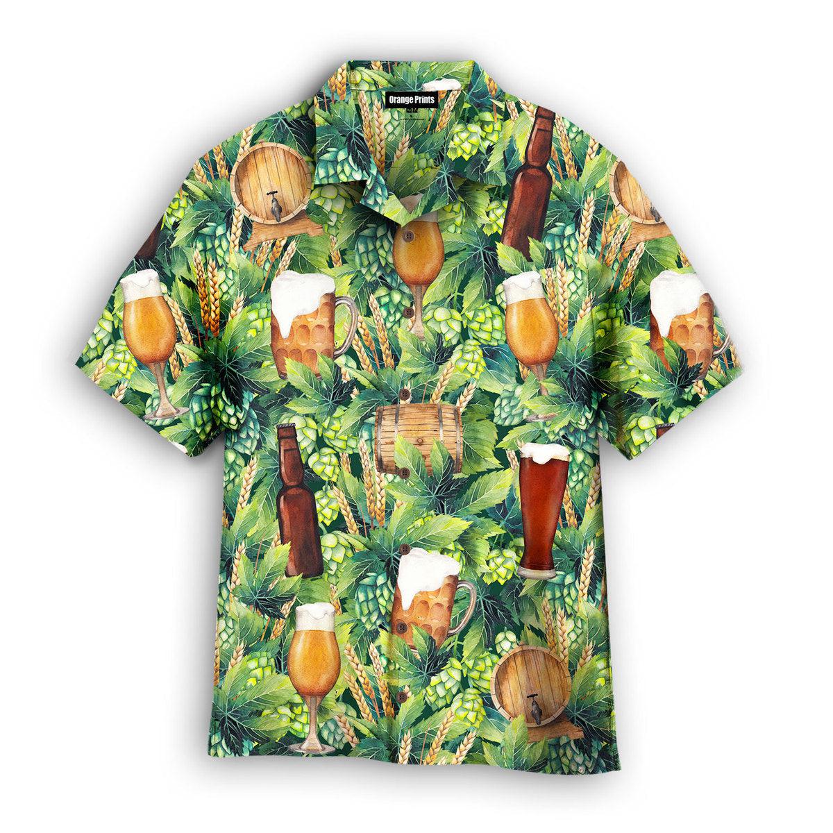 Hops And Craft Beer Hawaii Shirt For Men Women Ha17410