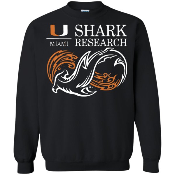 University Of Miami Shark Research Shirt Sweatshirt