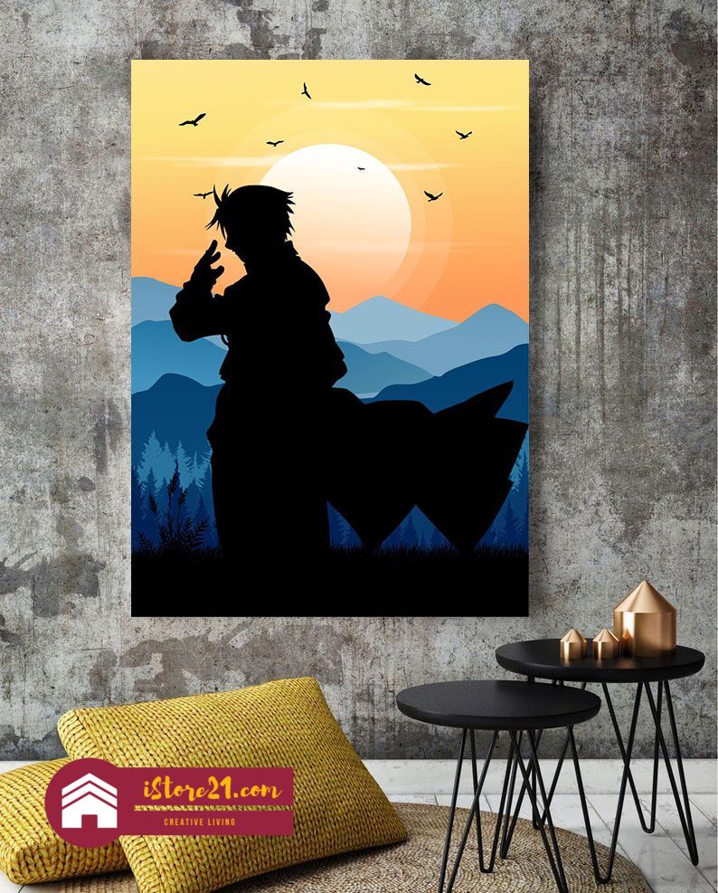 Full Metal Alchemist Canvas Poster Gift For Fan, Friends, Home Decor, Wall Art