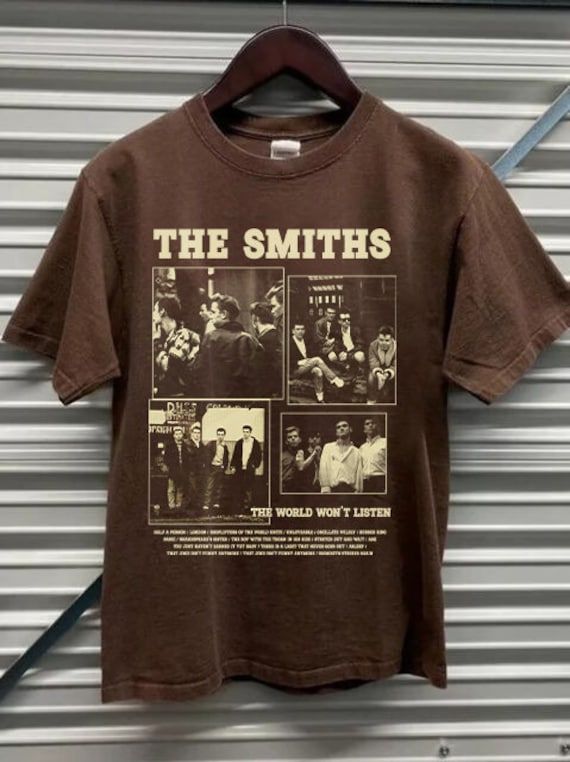 The World Won   t Listen Album The Smiths Band T Shirt  For Men  For Women