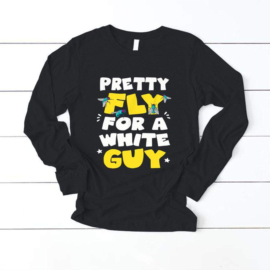 Pretty Fly for a White Guy Shirt Funny 2020 Election Debate   Pence Fly