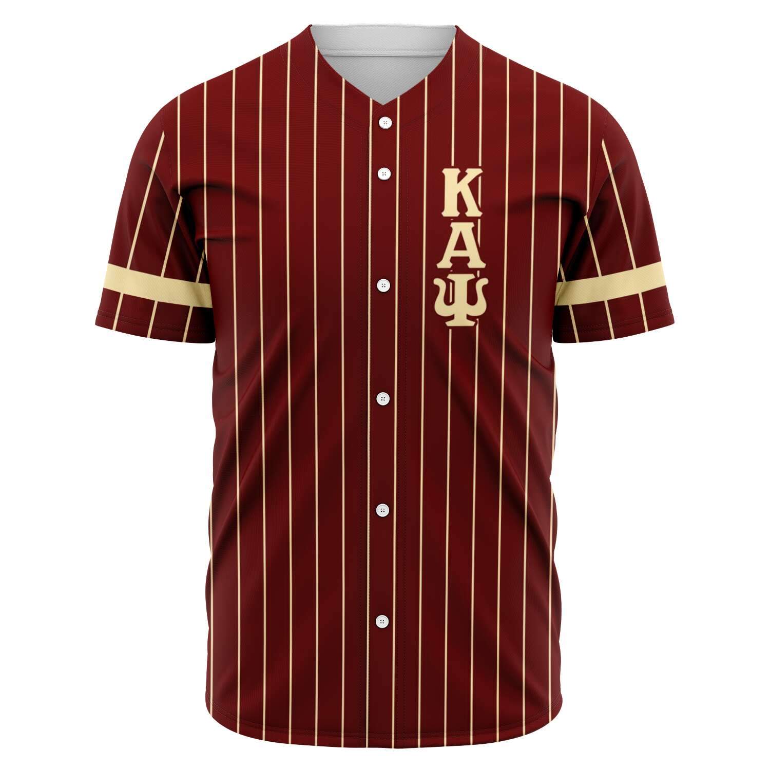 Greek Life Shirt – Kappa Alpha Psi Emblem Baseball Jersey Shirt