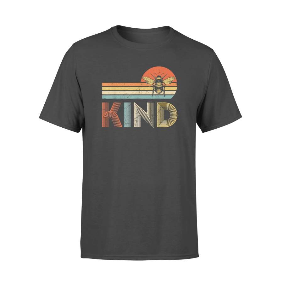 Bee Kind – Kindness Gift for Men Women Vintage Be Kind T-Shirt – Standard T-shirt