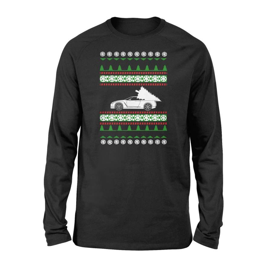 Car Ugly Christmas Long Sleeve