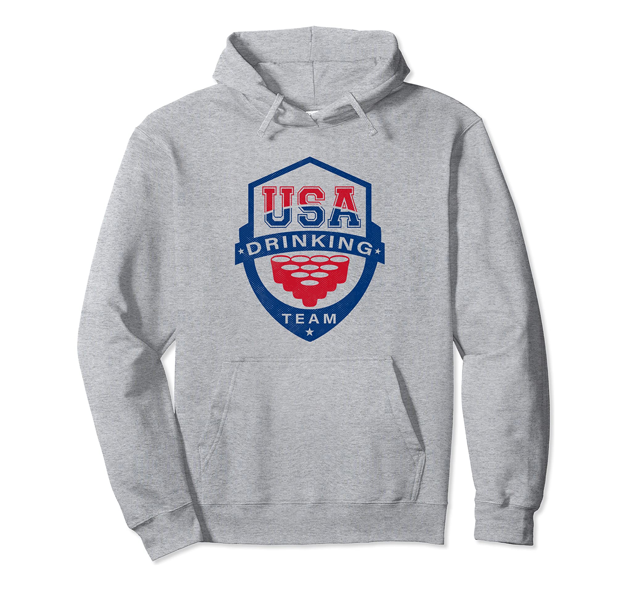 USA Drinking Team 4th of July Funny Independence Day Drunk Pullover Hoodie