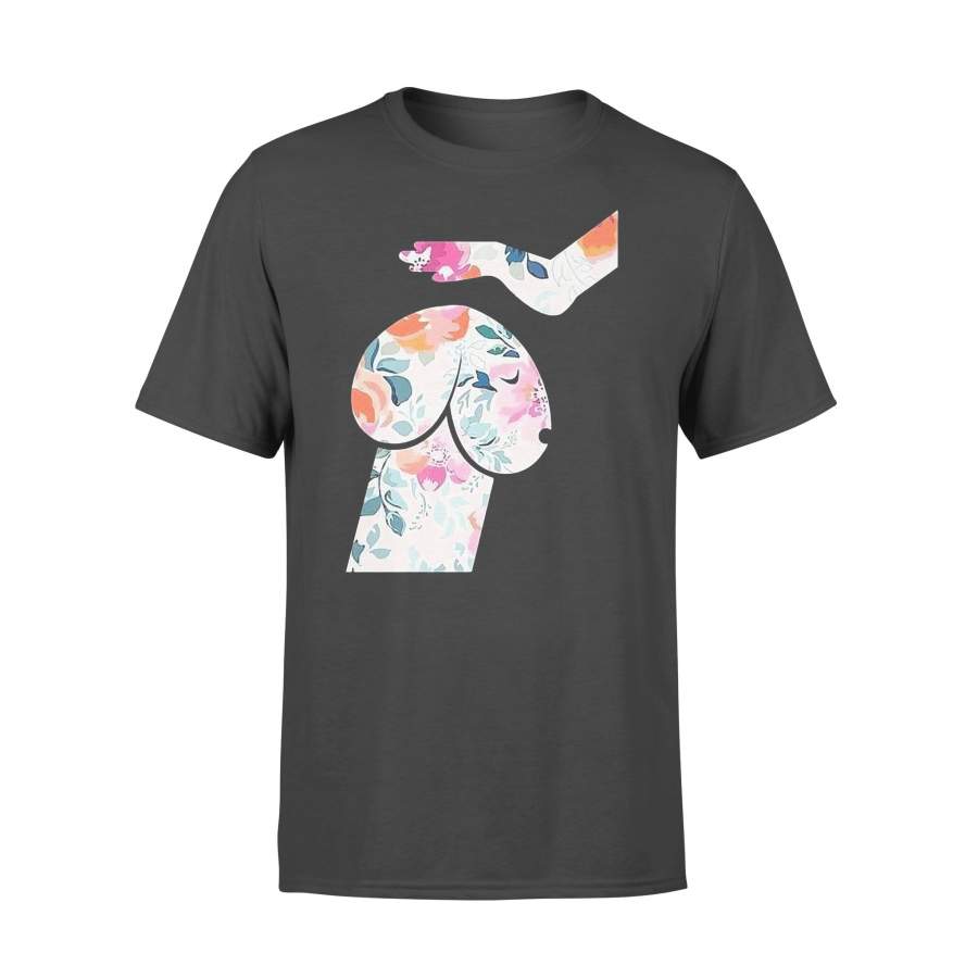 Dickhead Dog Flower T-shirt