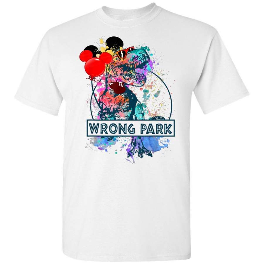 T-rex Wrong Park T-rex With Balloons Get Lost T-Shirt