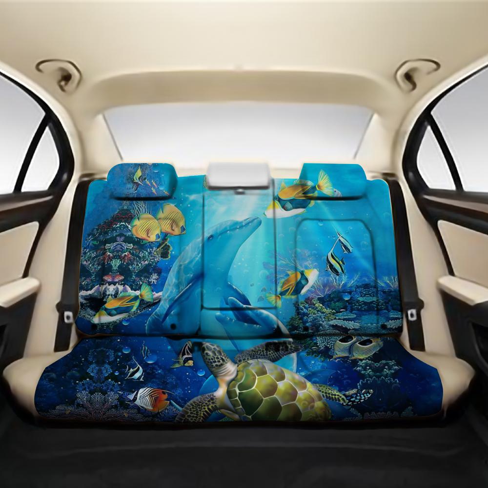 Animal Ocean Back Seat Cover AH K5