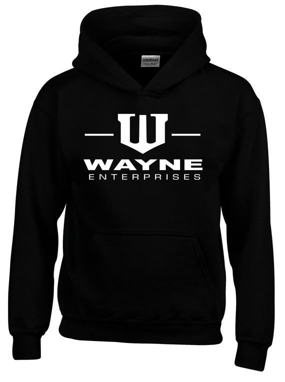 Wayne Enterprises Batman Superhero Adult Hoodie Shirt