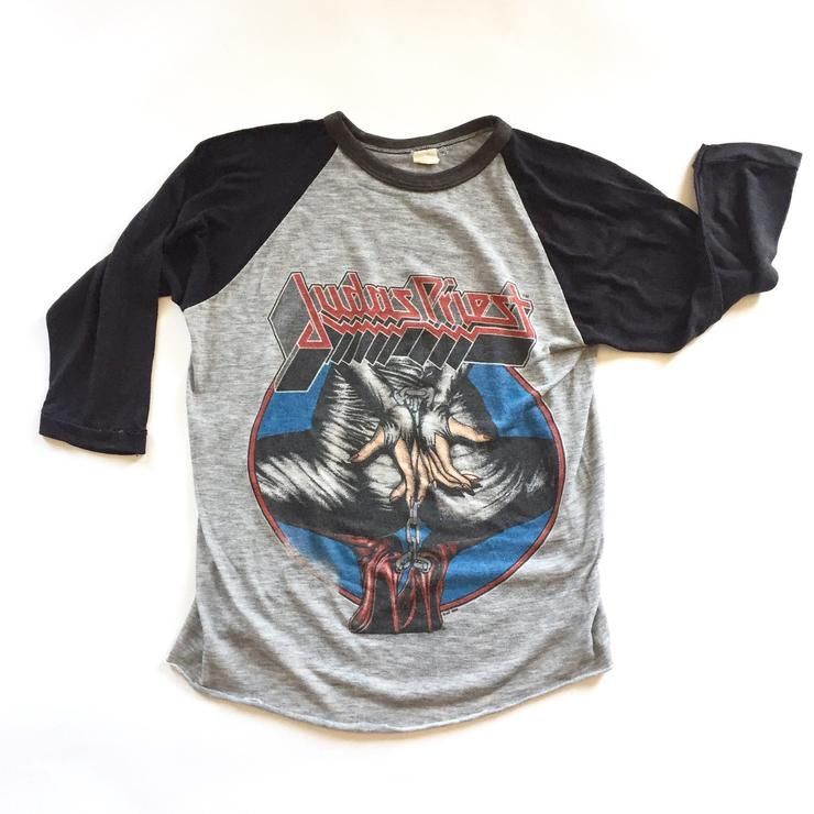 Vintage 1984 Judas Priest Keep The Faith Tour Band Rock 80S Shirt